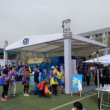 清华大学马拉松比赛帐篷搭建租赁